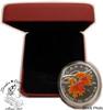 Canada: 2007 $5 Sugar Maple in Orange Pure Silver Coin