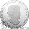 Canada: 2017 $20 Canadiana Kaleidoscope The Loon Huge Silver Coin
