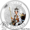 Canada: 2013 $50 Queen's Coronation 5 oz Coloured Silver Coin