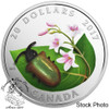 Canada: 2017 $20 Little Creatures - Dogbane Beetle Silver Coin