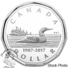 Canada: 2017 $1 30th Anniversary of the Loonie 2 Silver Coin Set