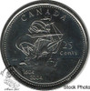 Canada: 2004P 25 Cent St. Croix BU