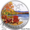 Canada: 2017 $10 Iconic Canada Autumn’s Palette Silver Coin