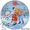 Canada: 2018 $10 Learning to Play: Calgary Flames® Silver Coin