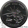 Canada: 2000 25 Cent September Wisdom BU