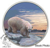 Canada: 2018 $30 Arctic Animals and Northern Lights: Polar Bear Fine Silver Coin