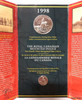 Canada: 1998 125th Anniversary RCMP Silver Dollar and Pin Set