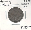Germany: 1880D Silver 1 Mark
