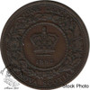 Canada: Nova Scotia 1862 Large 1 Cent F12