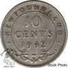 Canada: Newfoundland 1942c 10 Cent EF40