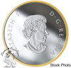 Canada: 2019 $25 Timeless Icons: Loon 1 oz. Pure Silver Gold Plated Piedfort