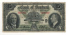 Canada: 1938 $5 Banknote - Bank of Montreal 507702