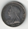 Love Token: "WHB" "1895" On UK Victorian,  6 Pence Host Coin