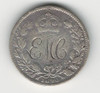 Love Token: "EMC" On 1890 UK Victorian,  6 Pence Host Coin