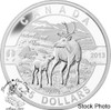 Canada: 2013 $25 Caribou O Canada Series 1 oz Pure Silver Coin