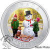 Canada: 2013 50 Cents Lenticular Snowman Coin