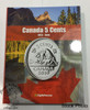 Canada 5 Cent Vista Coin Album 1953 - Date (Colourful)