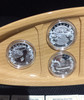Canada: 2015 $10 Canoe Across Canada Silver 6 Coin Set with Canoe Display