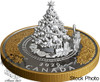 Canada: 2020 $50 Christmas Train 5 oz. Pure Silver Coin