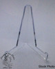 Triangular Easel 8.5cm (3.375") Large Size Plastic Display
