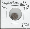 German States: Brandenburg: No Date OBOL
