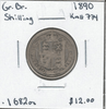 Great Britain: 1890 Shilling