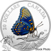 Canada: 2014 $20 Butterflies of Canada: Red-Spotted Purple Silver Coin