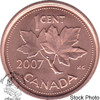 Canada: 2007 1 Cent Logo Proof Like