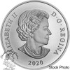 Canada: 2020 $20 Her Majesty The Queen Elizabeth II's Brazilian Aquamarine Tiara 1 oz Pure Silver Coin