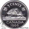 Canada: 1966 5 Cent Proof Like