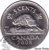 Canada: 2008 5 Cent Logo Proof Like