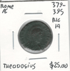 Roman: 379 - 395 AD AE Theodosius #2