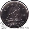 Canada: 2001P 10 Cent Proof Like