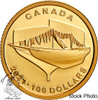 Canada: 2021 $100 100th Anniversary of Bluenose: The Launch Pure Gold Coin