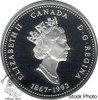 Canada: 1992 25 Cent Saskatchewan Proof Sterling Silver Coin in 2x2