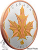 Canada: 2021 $50 Maple Leaf in Motion 5 oz. Pure Silver Coin with Yellow and Rose-Gold Plating