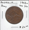 Australia: 1943m 1 Penny