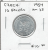 Czechoslovakia: 1954 10 Haleru Lot#2