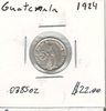 Guatemala: 1924 5 Centavos