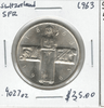 Switzerland: 1963 5 Francs