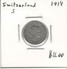 Switzerland: 1914 5 Rappen