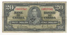 Canada: 1937 $20 Bank Of Canada Banknote BC-25b Lot#37