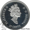 Canada: 2000 25 Cent November Freedom Proof Silver