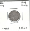 Hong Kong: 1903 10 Cents