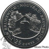 Canada: 1992 25 Cents New Brunswick Proof Like