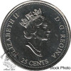 Canada: 1999 June 25 Cent Proof Like