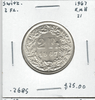 Switzerland: 1967 2 Francs Lot#4
