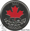 Canada: 2001P 25 Cent Canada Day Colour Proof Like