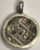 French India: Rupee Pendant with 1700's Host Coin