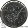 Canada: 2008 25 Cent Snowboarding BU